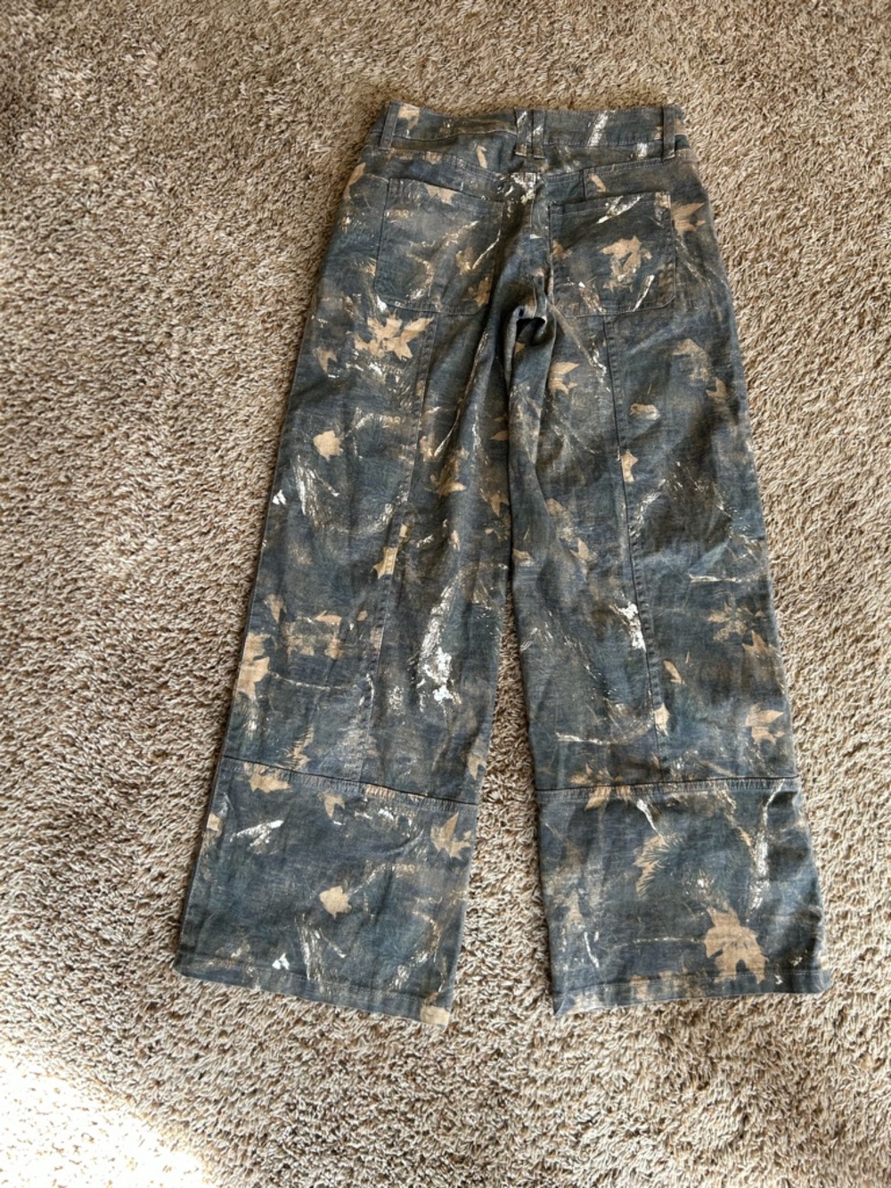Wild Fable Leaf Camo Wide-Leg Jeans - Picture 7 of 7